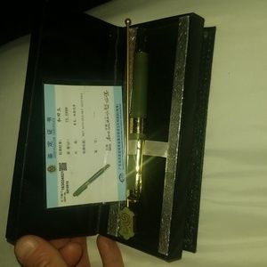 Jade stone pen